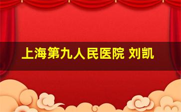 上海第九人民医院 刘凯